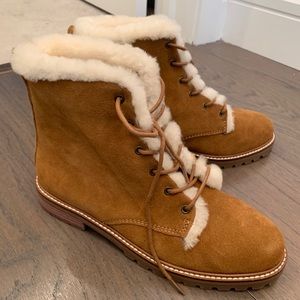 Brand New Madewell Clair Lace-Up Boot